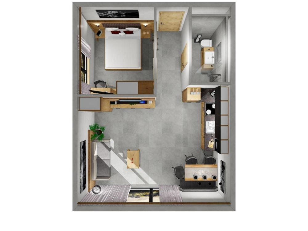 Neues Luxerioes Eingerichtetes Apartment Bock سي المظهر الخارجي الصورة